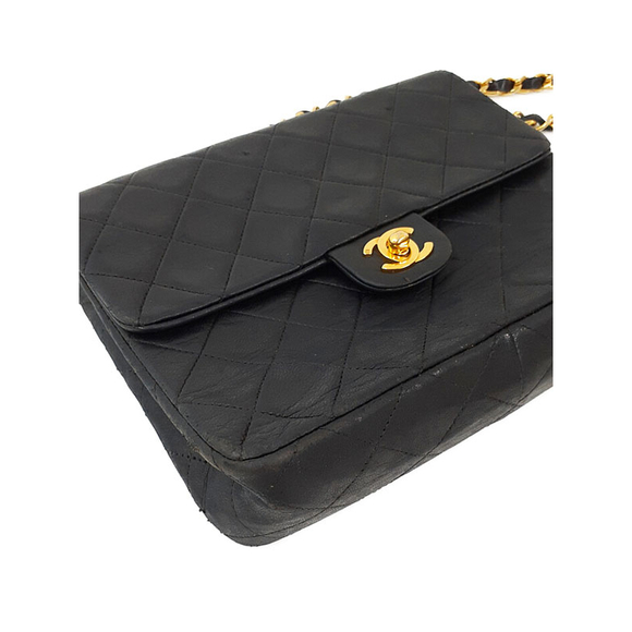 Chanel Matelasse Chain Shoulder Bag Black - Picture 4 of 9